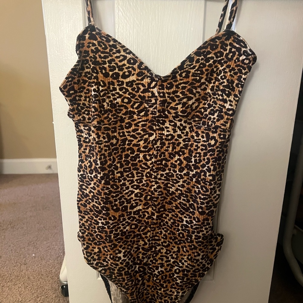 Cheetah body suit